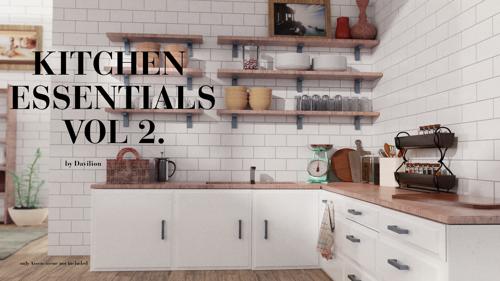 Vol2. Kitchen Essentials Asset Pack by Davilion preview image
